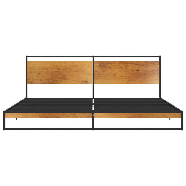 Estructura de cama de metal 200x200 cm M 4