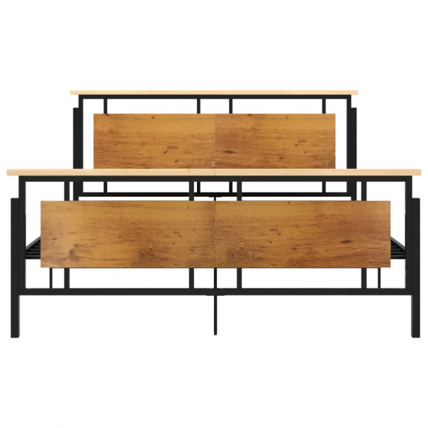 Estructura de cama de metal 160x200 cm M 4