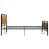 Estructura de cama de metal 160x200 cm 5