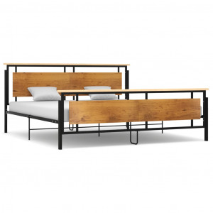 Estructura de cama de metal 200x200 cm H
