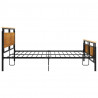 Estrutura de cama metal 200x200 cm 5