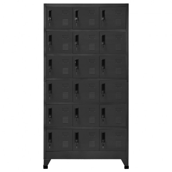 Cacifo 90x40x180 cm aço antracite M 2