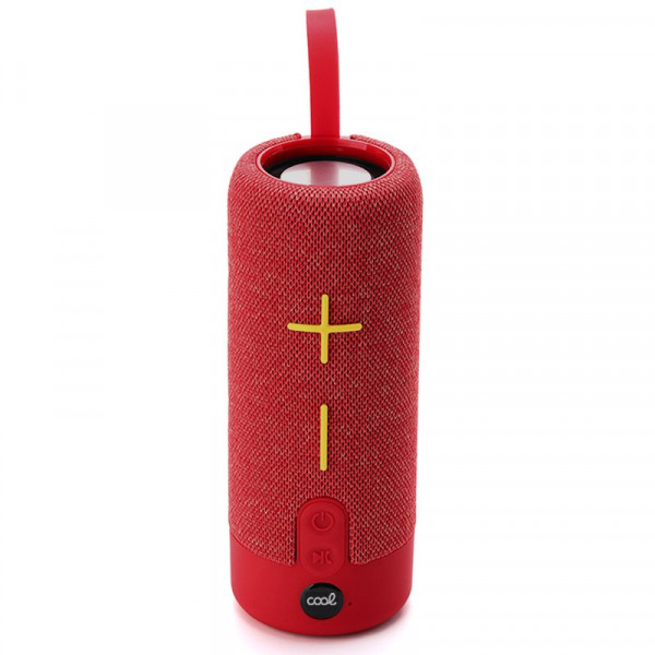 Altavoz Música Universal Bluetooth COOL 10W Bass Rojo D