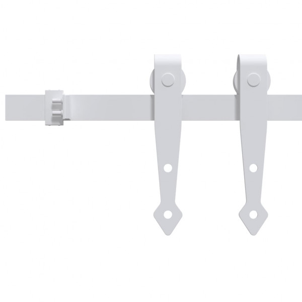 Mini kit para armário deslizante aço carbono 152 cm branco M 3