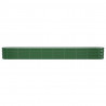 Jardinera arriate acero recubrimiento polvo verde 332x40x36 cm 3