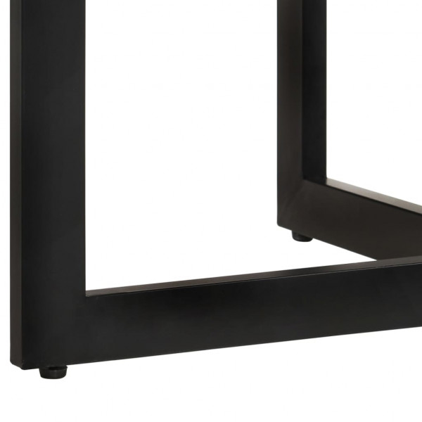 Mesa de comedor madera maciza reciclada 110x75 cm M 4