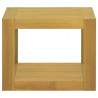 Armario de baño de pared madera maciza de teca 45x45x35 cm 2
