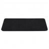Alfombrilla autoadhesiva de escalera 15 uds negro 65x24.5x3.5cm 5