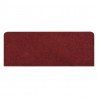 Tapetes de escada autoadesivos 15 pcs 65x24.5x3.5 cm vermelho 5