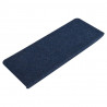 Alfombrilla autoadhesiva de escalera 15 uds azul 65x24.5x3.5 cm 4