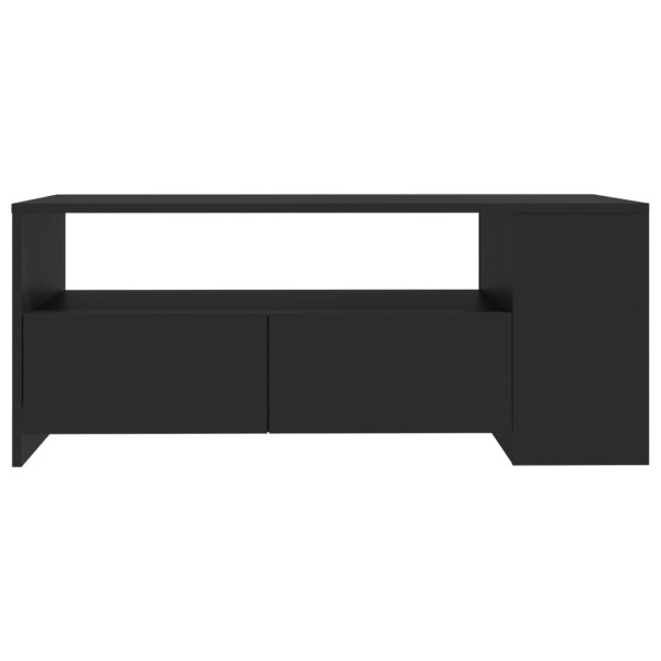 Mesa de centro madera de ingeniería negra 102x55x42 cm M 3