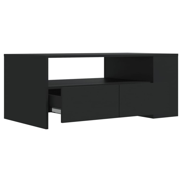 Mesa de centro 102x55x42 cm derivados de madeira preto M 4