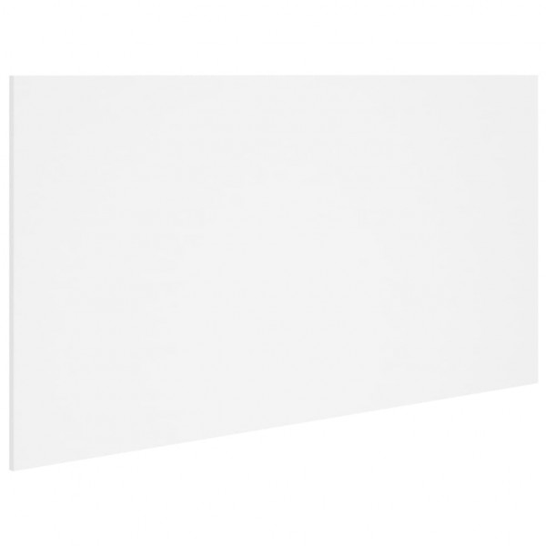 Cabecero de cama madera contrachapada blanco 160x1.5x80 cm M 2