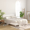 Cabeceira de cama 160x1.5x80 cm derivados de madeira branco 3