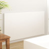 Cabecero de cama madera contrachapada blanco 160x1.5x80 cm 4