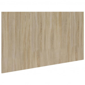 Cabecero de cama madera contrachapada Sonoma 160x1.5x80 cm H