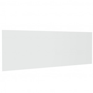 Cabeceira de parede 240x1.5x80 cm derivados de madeira branco H
