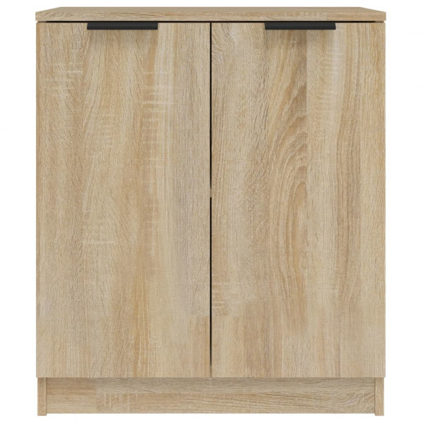 Aparador de madera contrachapada roble Sonoma 60x30x70 cm M 3