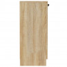 Aparador de madera contrachapada roble Sonoma 60x30x70 cm 4