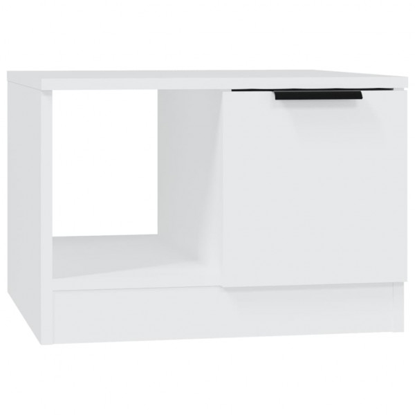Mesa de centro 50x50x36 cm derivados de madeira branco M 2