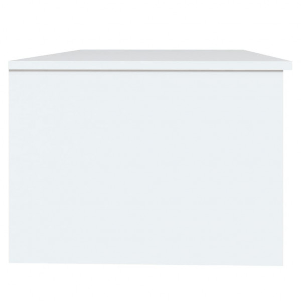 Mesa de centro madera de ingeniería blanco 102x50x36 cm M 4