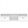 Móvel para TV 150x33.5x45 cm derivados de madeira branco 4