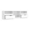 Móvel para TV 150x33.5x45 cm derivados de madeira branco 5