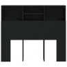 Mueble cabecero negro 120x19x103.5 cm 5