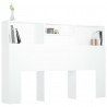 Mueble cabecero blanco 160x19x103.5 cm 1