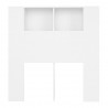 Mueble cabecero blanco 100x18.5x104.5 cm 2