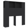 Mueble cabecero negro 100x18.5x104.5 cm 2
