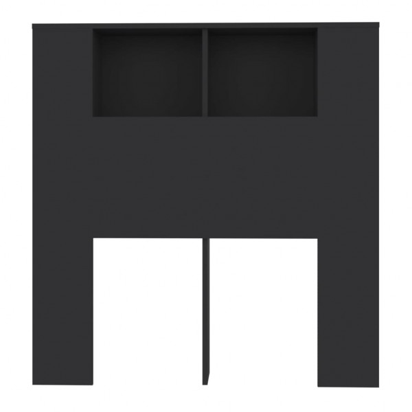 Mueble cabecero negro 100x18.5x104.5 cm M 4