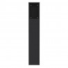 Mueble cabecero negro 100x18.5x104.5 cm 5