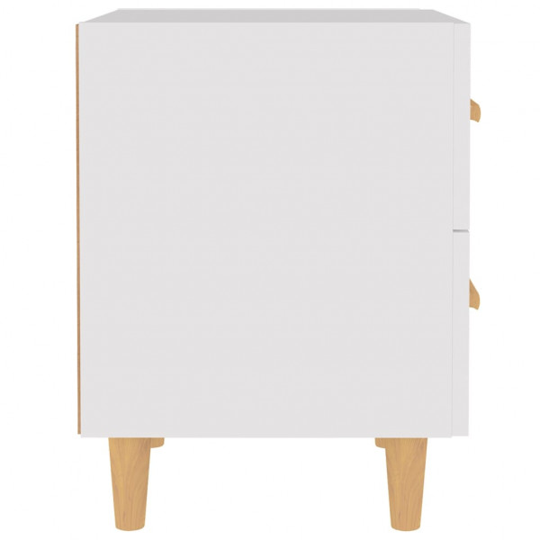 Mesa de cabeceira 40x35x47.5 cm branco M 4