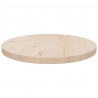 Superficie de mesa madera maciza de pino Ø40x2.5 cm 2