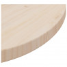 Superficie de mesa madera maciza de pino Ø50x2.5 cm 4