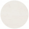 Superficie de mesa madera maciza de pino blanco Ø50x2.5 cm 1