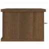 Armario de pared madera contrachapada roble marrón 60x26x18.5cm 4