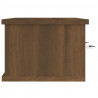 Armario de pared madera contrachapada roble marrón 88x26x18.5cm 4