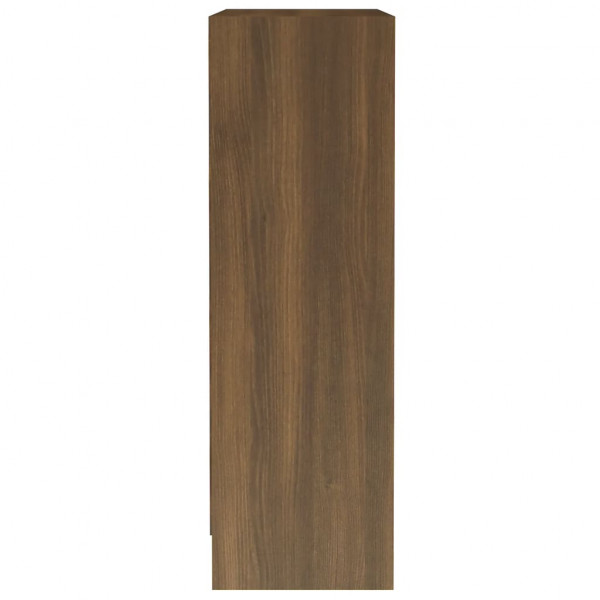 Estante 60x24x76 cm derivados de madeira carvalho castanho M 5