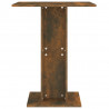 Mesa de bistró madera contrachapada roble ahumado 60x60x75 cm 4