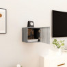 Mueble para TV de pared gris Sonoma 30.5x30x30 cm 1