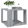 Mesa de centro madera contrachapada gris Sonoma 40x40x30 cm 1