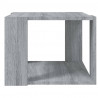 Mesa de centro madera contrachapada gris Sonoma 40x40x30 cm 2