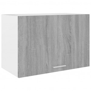 Armario colgante madera contrachapada gris Sonoma 60x31x40 cm H
