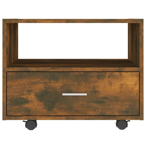 Mesa de centro 55x55x40 cm derivados de madeira carvalho fumado M 5