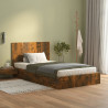 Cabecero cama madera contrachapada roble ahumado 120x1.5x80 cm 3