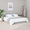 Cabecero de cama madera contrachapada gris Sonoma 200x1.5x80 cm 3