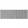 Cabecero pared madera contrachapada gris Sonoma 240x1.5x80 cm 5