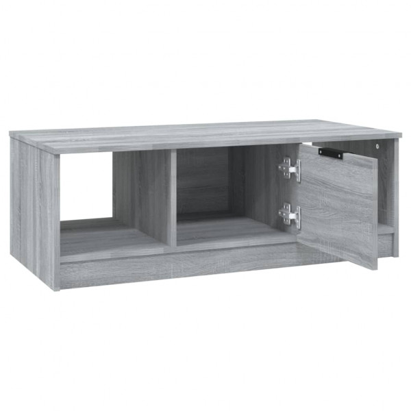 Mesa de centro 102x50x36cm derivados de madeira cinzento sonoma M 5